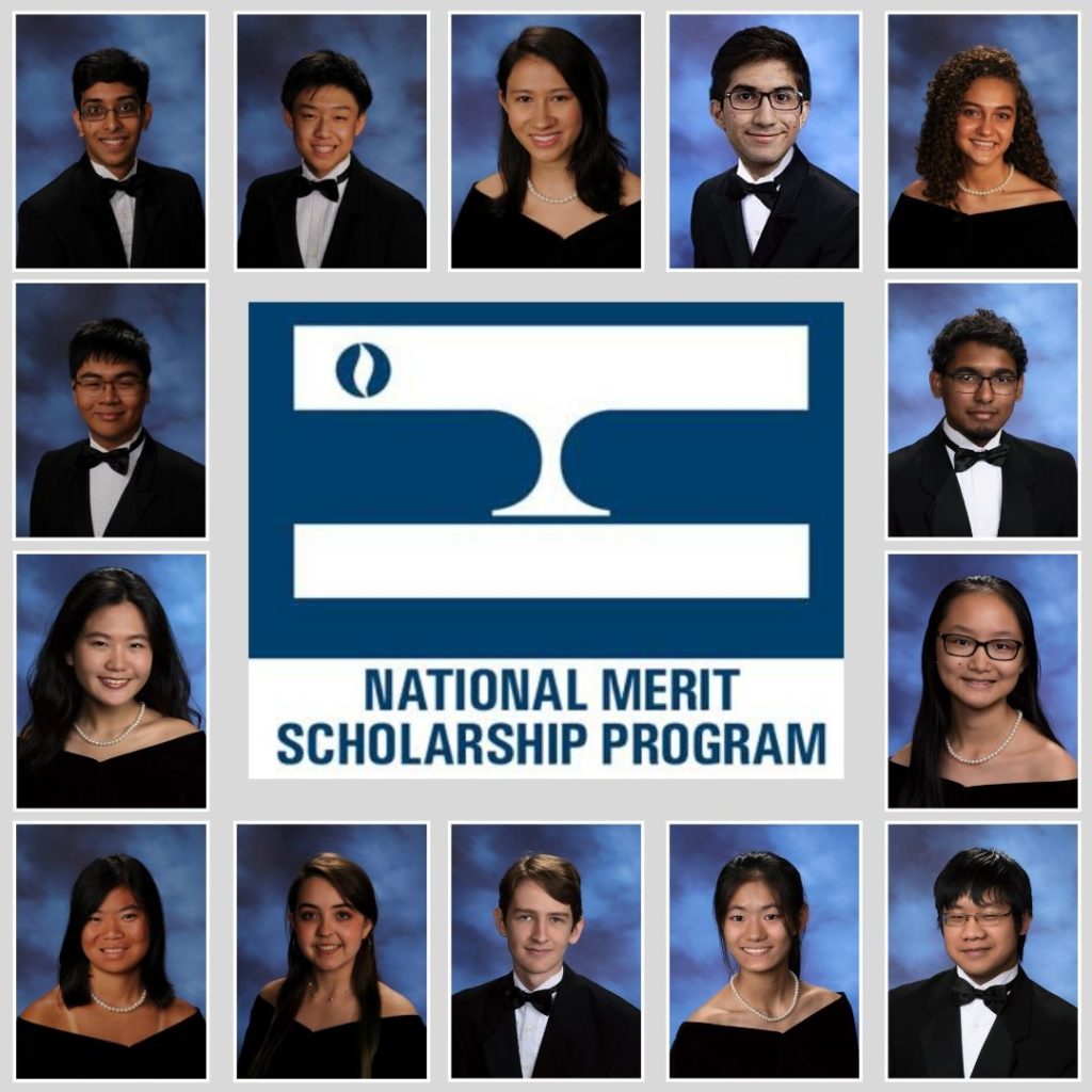 2020 NATIONAL MERIT SEMIFINALISTS LIST BY STATE visual data 2